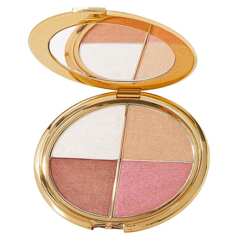 🌺Last 3 hours 60% off⏰eye & cheek palette - (with Detachable Brush)✨ 4-in-1 Glow Highlight & Contour Palette – Radiance for Every Skin Tone