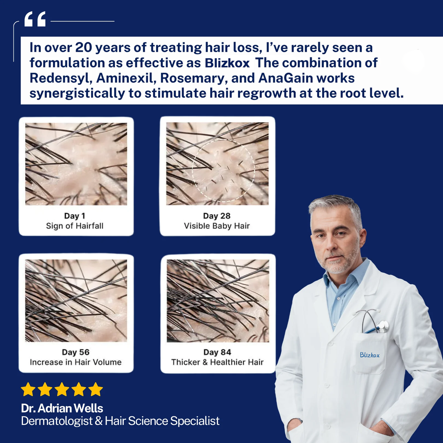 Hair Growth Serum-Boost Hair Growth for a Fuller, Healthier Look⭐