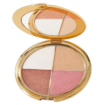 🌺Last 3 hours 60% off⏰eye & cheek palette - (with Detachable Brush)✨ 4-in-1 Glow Highlight & Contour Palette – Radiance for Every Skin Tone
