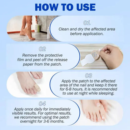 🦶🏻+🩹Restore Healthy Nails with Ease – Fungal Nail Patches