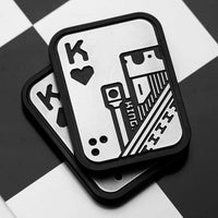 Poker style ♠K