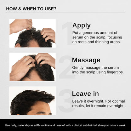Vaxflite™ Black Sesame Serum – Regrow Your Hair, Naturally and Fast.